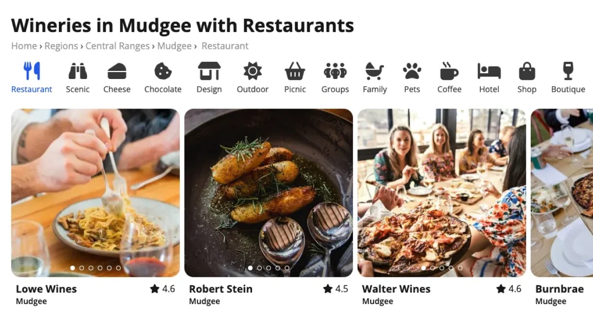 Introducing Door Explorer - Mudgee Restaurants