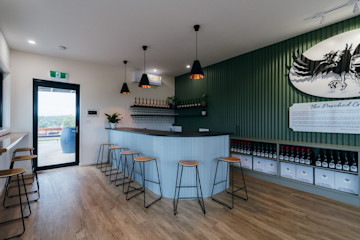 The Parched Crow tasting room