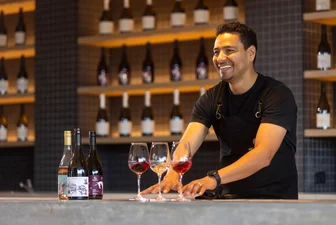 Helen and Joey Cellar Door